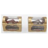 Vintage San Francisco Snow Globes