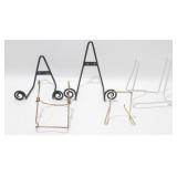 Assorted Plate Holders