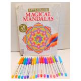 New Coloring Book & Fine Tip Markers