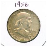 1956 Franklin Silver Half Dollar