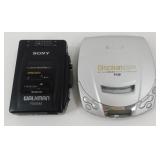 Vintage Sony Discman & Walkman