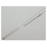 Sterling Silver Swarovski Crystal Pendant