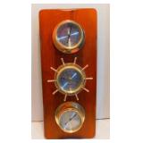 * Vintage Barometer Weather Station