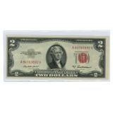 1953-A $2 Red Seal Legal Tender U.S. Note