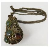 Semi Precious Stone Perfume? Necklace