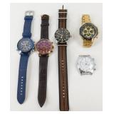 Lot of 5 Watches, All Appear to be Running and in