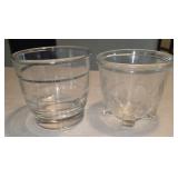 ** Offsite ** Vintage Heavy Glass Measuring Cups