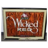 ** Vintage 35'x25' Pete's Wicked Red Amber Ale