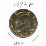 1994 Kennedy UNC Clad Half Dollar