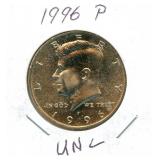 1996 Kennedy UNC Clad Half Dollar