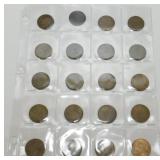 British Large Cent Collection - All Different