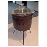 ** Offsite ** Vintage Fire King Brown Drip Glaze