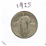 1925 Standing Liberty Silver Quarter