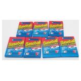 7 Sealed Wax Packs of 1989 Donruss Baseball Cards