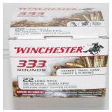 * 333 Rounds of .22 Winchester - 36 Grain