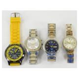 4 Men's Watches - All Work