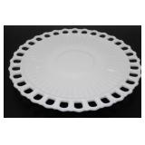 * Vintage 1954 Fostoria ï¿½Randolphï¿½ Milk Glass Low