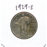 1929-S Standing Liberty Silver Quarter