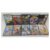 10 New Sealed DVDs