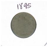 1895 Liberty "V" Nickel