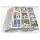 26 Pages of Baseball Cards - Front and Backs, All