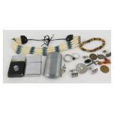 2 Sterling Rings & Assorted Jewelry
