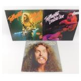 3 Ted Nugent Vinyl Albums - Good Condition