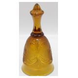 * Fenton Amber Glass Bell - No Damage