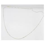 14K Yellow Gold Chain - 1.17 grams, 20ï¿½ Long