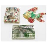 * MCM Vintage Resin Art Pieces