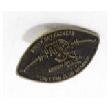 Vintage Green Bay Packers Fan Club Tack Pin