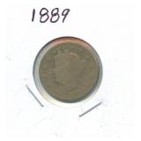 1889 Liberty Nickel