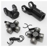 Pair of New UTV Front Drive Shaft Yoke & U-Joint