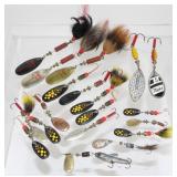 (19) Nice Vintage MEPPS Fishing Spinners