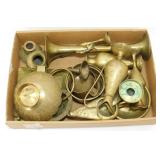 * 22 Piece Vintage Brass Lot