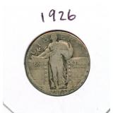 1926 Standing Liberty Silver Quarter