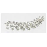 Vintage Rhinestone Brooch, Signed B. David