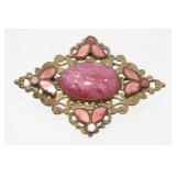 Antique Czechoslovakian Jeweled and Enameled