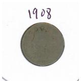 1908 Liberty "V" Nickel