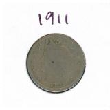 1911 Liberty "V" Nickel