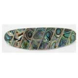 Mexican Abalone Shell Silver Hair Piece