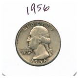 1956 Washington Silver Quarter