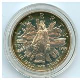 1989-S Proof Commemorative U.S. Silver Dollar -