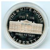 1992-W Proof Commemorative U.S. Silver Dollar -