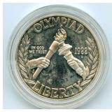 1988-S Proof Commemorative U.S. Silver Dollar -