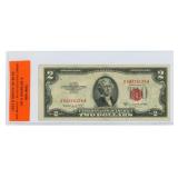 1953-B $2 Red Seal Legal Tender U.S. Note