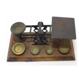 Antique British Empire Post Scale - Very Cool