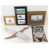 * 5-pc Grouping of Hunting Dï¿½cor