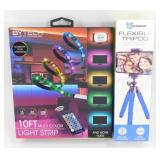 10-ft Multi-Color Light Strip and a Flexible