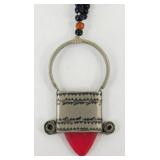 Tuareg Ingall Cross w/ Glass